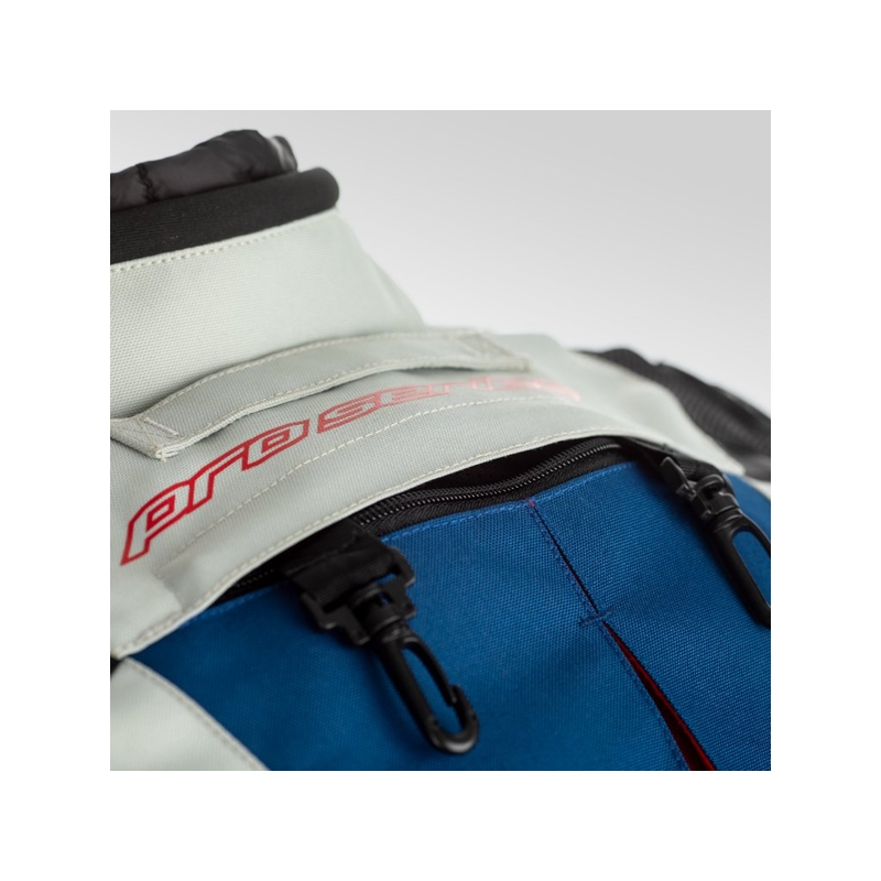 Geacă cu airbag RST Pro Series Adventure-X Airbag CE alb-roșu-albastru lichidare