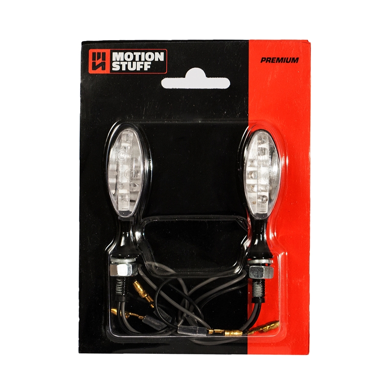Semnale LED (2 buc) MOTION STUFF Negru