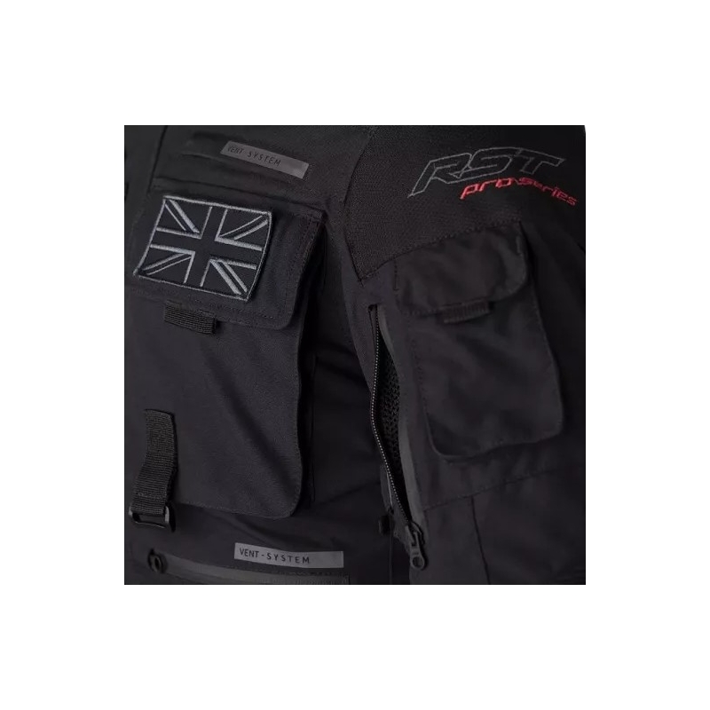 Jachetă pentru motociclete RST Pro Series Ambusch CE negru