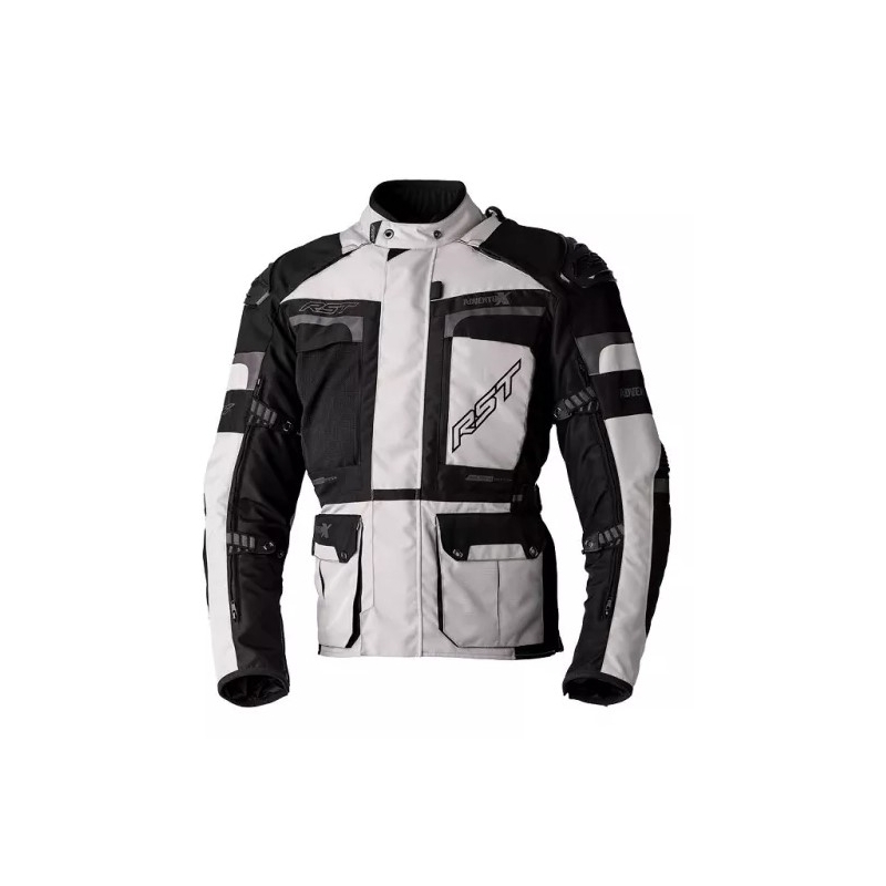 Jachetă pentru motociclete RST Pro Series Adventure-X CE negru-argintiu lichidare