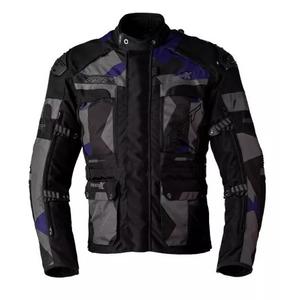 Jachetă pentru motociclete RST Pro Series Adventure-X CE negru-gri-albastru lichidare výprodej