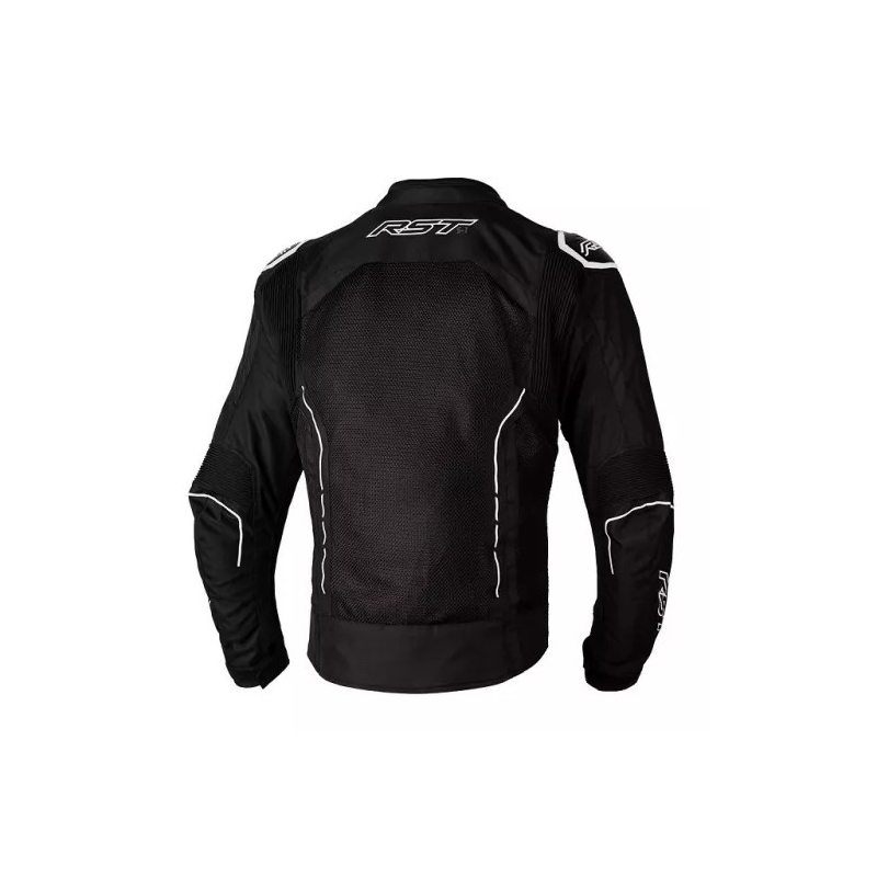 Jachetă pentru motociclete RST S1 MESH CE negru și alb lichidare