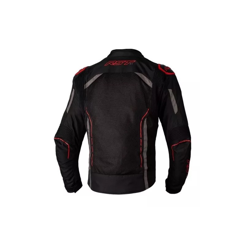 Jachetă pentru motociclete RST S1 MESH CE negru-gri-roșu lichidare