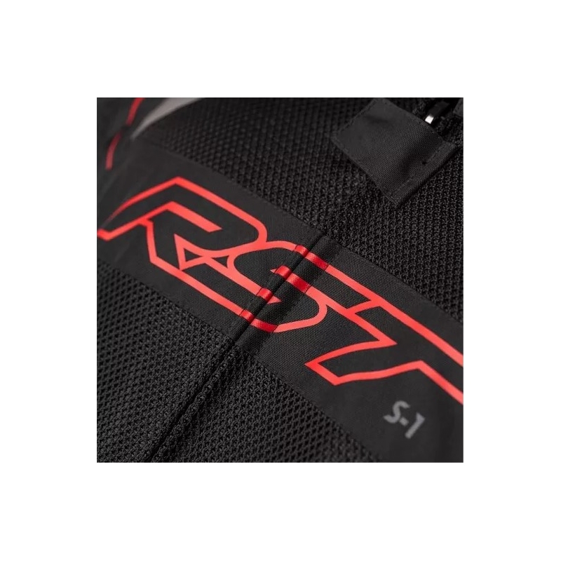 Jachetă pentru motociclete RST S1 MESH CE negru-gri-roșu lichidare