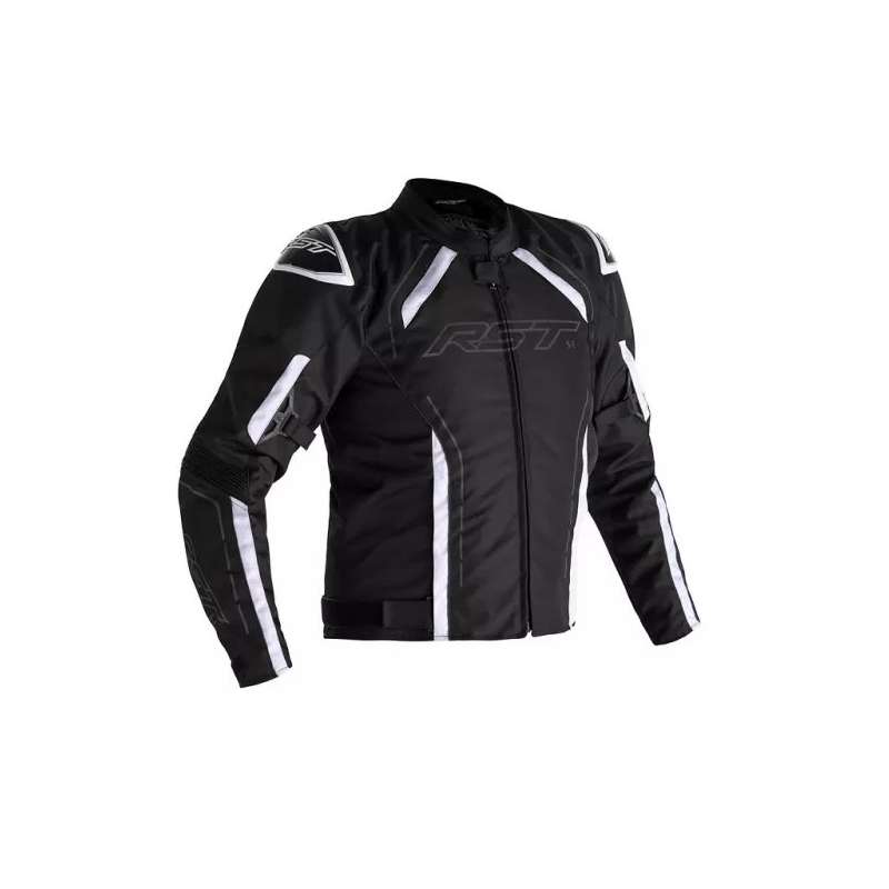 Jachetă pentru motociclete RST S-1 CE negru și alb lichidare