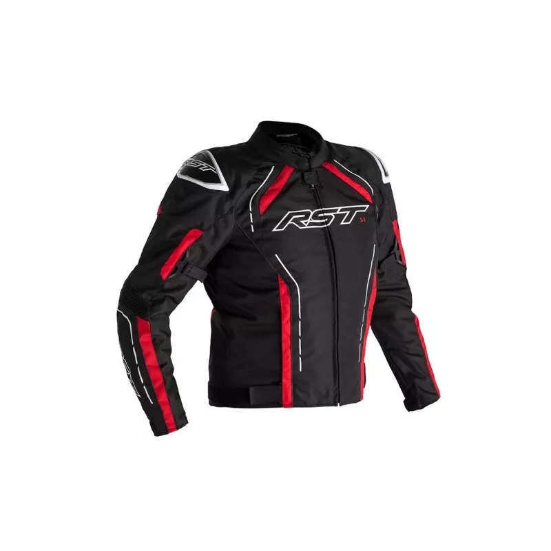 Jachetă pentru motociclete RST S-1 CE negru-roșu-alb lichidare