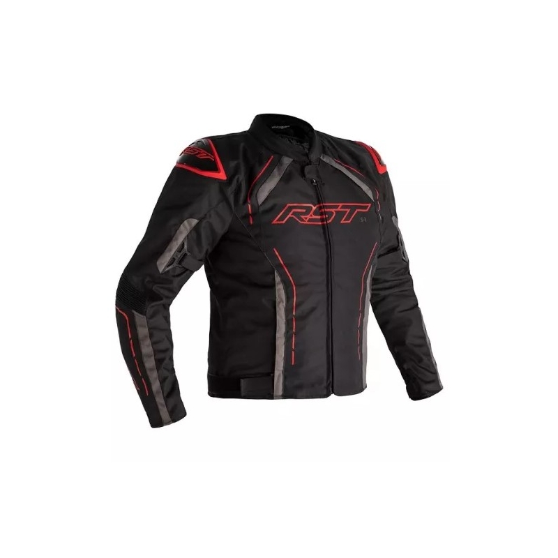 Jachetă pentru motociclete RST S-1 CE negru-gri-roșu lichidare