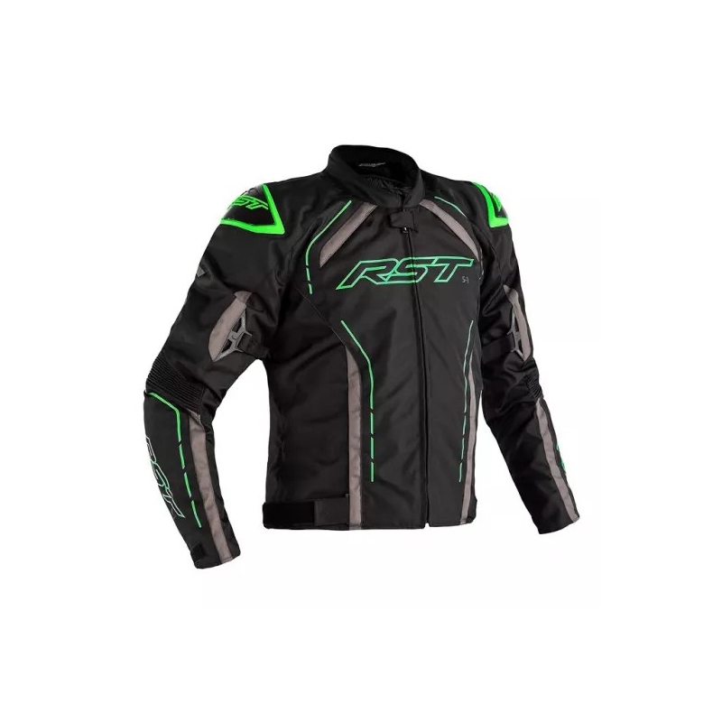 Jachetă pentru motociclete RST S-1 CE negru-gri-verde-fluo lichidare