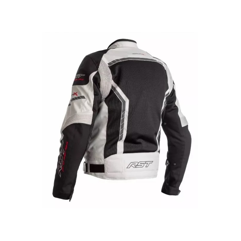 Jachetă pentru motociclete RST Pro Series Ventilator-X CE negru-argintiu lichidare