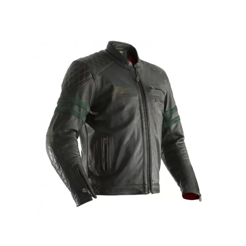 Jachetă pentru motociclete RST IOM TT Hillberry CE verde lichidare