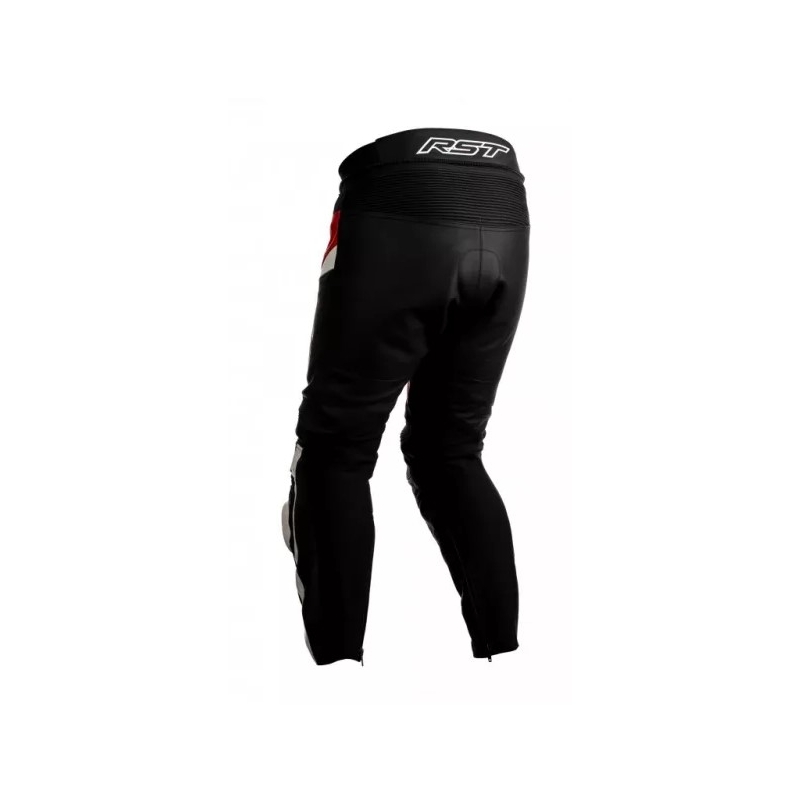 RST Tractech Evo 4 CE Negru, alb și roșu Pantaloni pentru motociclete RST Tractech Evo 4 CE Negru, alb și roșu lichidare
