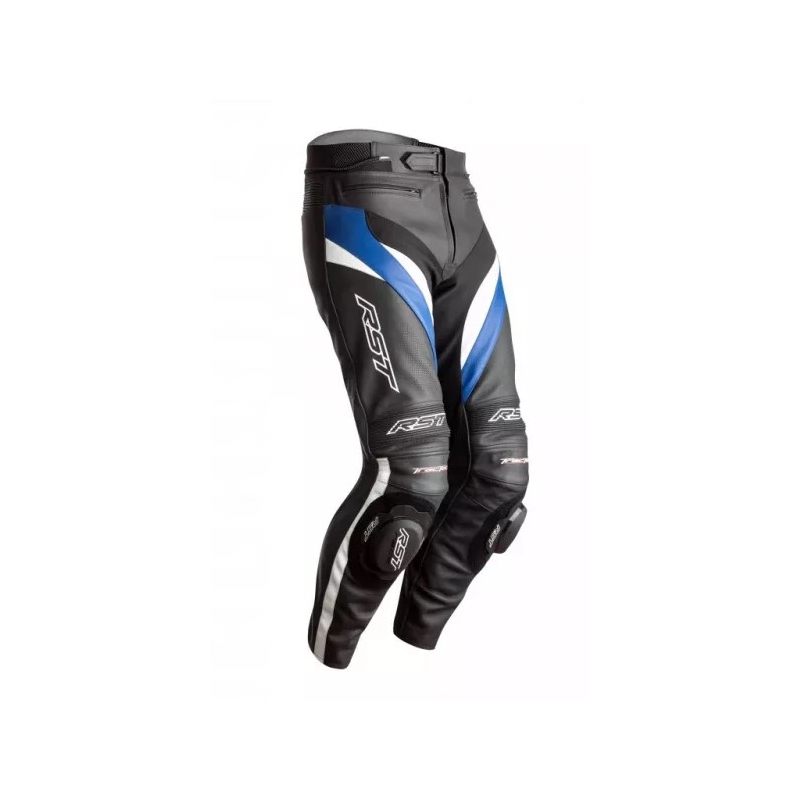 RST Tractech Evo 4 CE Negru, alb și albastru Pantaloni pentru motociclete RST Tractech Evo 4 CE Negru, alb și albastru lichidare