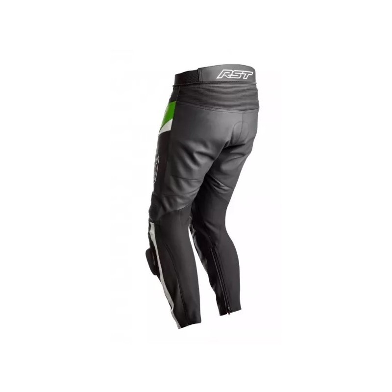 Pantaloni de motocicletă RST Tractech Evo 4 CE negru-alb-verde lichidare