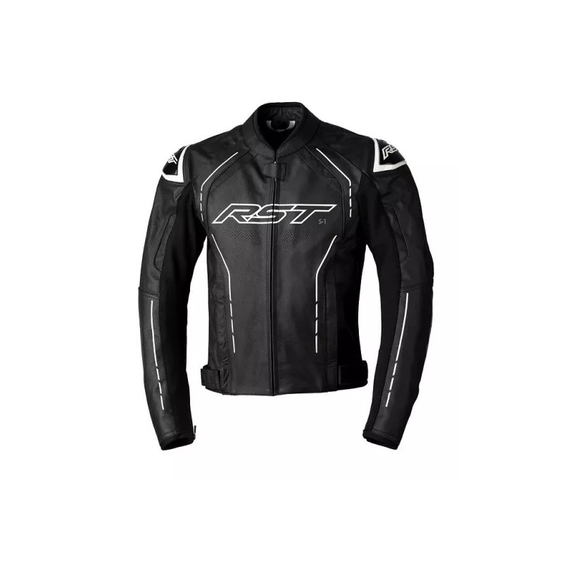 Jachetă pentru motociclete RST 2977 S1 CE negru și alb lichidare