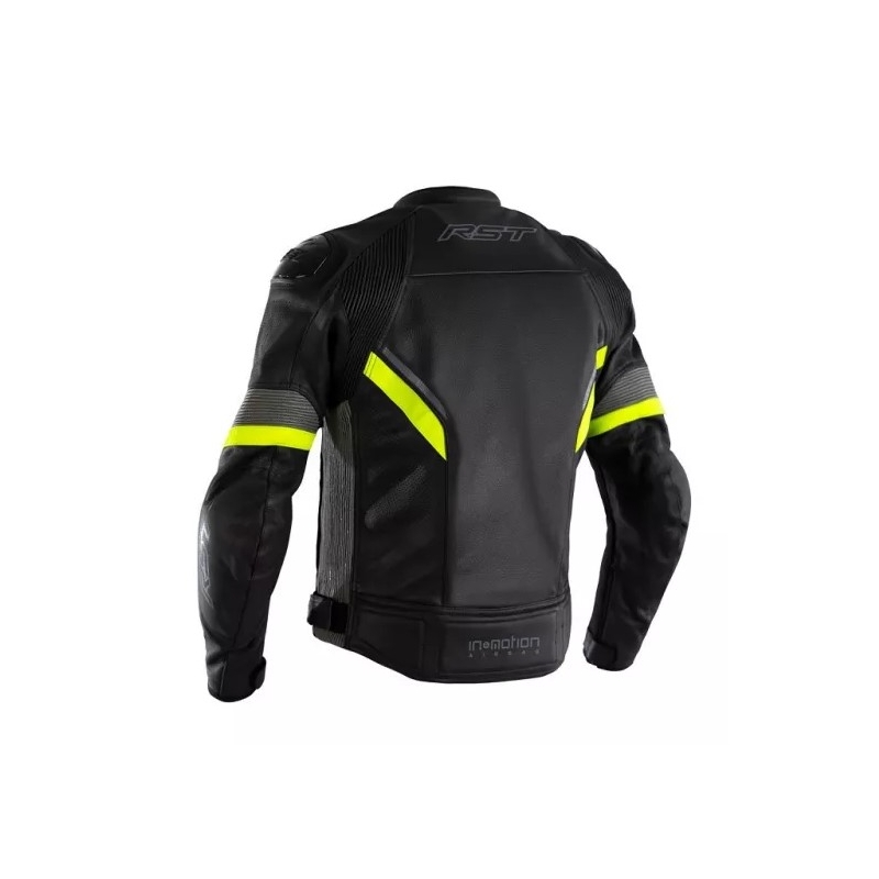 Geacă moto RST Sabre Airbag CE negru-galben fluorescent lichidare