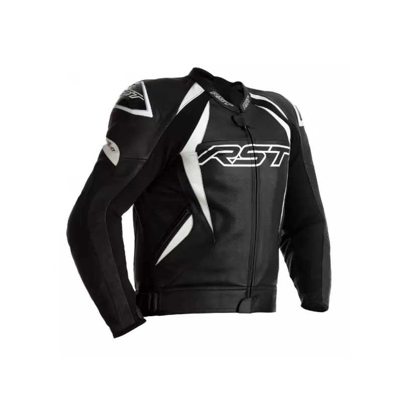 Jachetă pentru motociclete RST Tractech Evo 4 CE negru și alb lichidare