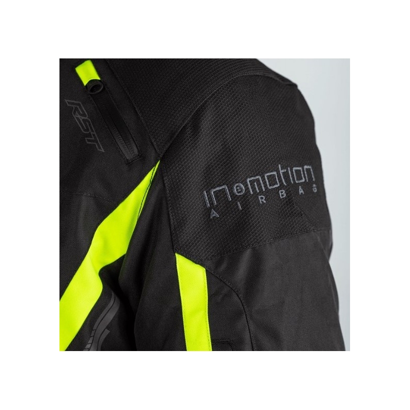 Jachetă airbag RST Pro Series Paragon 6 Airbag CE negru-galben-fluo lichidare