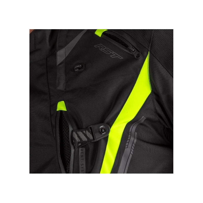 Jachetă airbag RST Pro Series Paragon 6 Airbag CE negru-galben-fluo lichidare