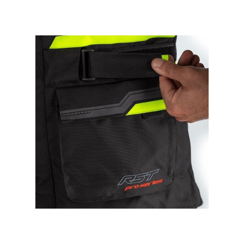 Jachetă airbag RST Pro Series Paragon 6 Airbag CE negru-galben-fluo lichidare