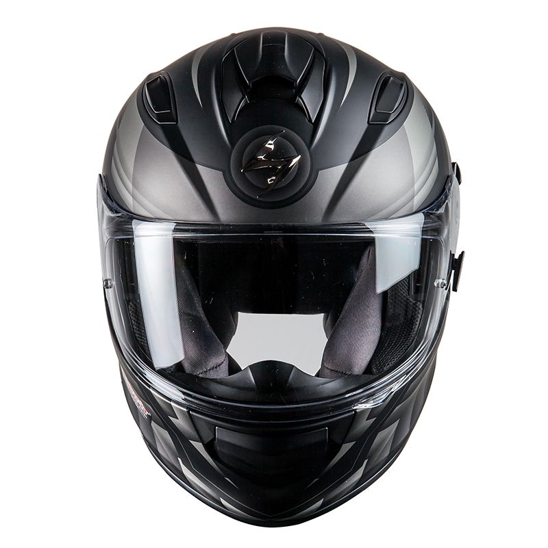 Moto casca integrală Scorpion EXO-510 Air Scale negru-argintiu lichidare