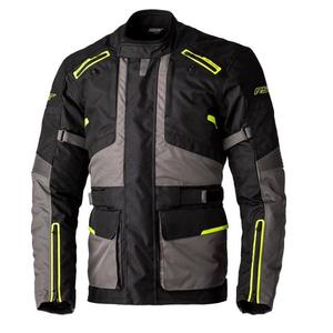 Jachetă pentru motociclete RST Endurance CE negru-gri-galben-fluo lichidare výprodej