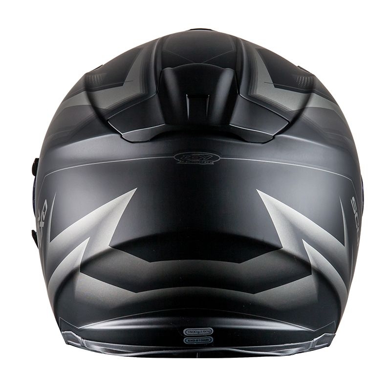 Moto casca integrală Scorpion EXO-510 Air Scale negru-argintiu lichidare