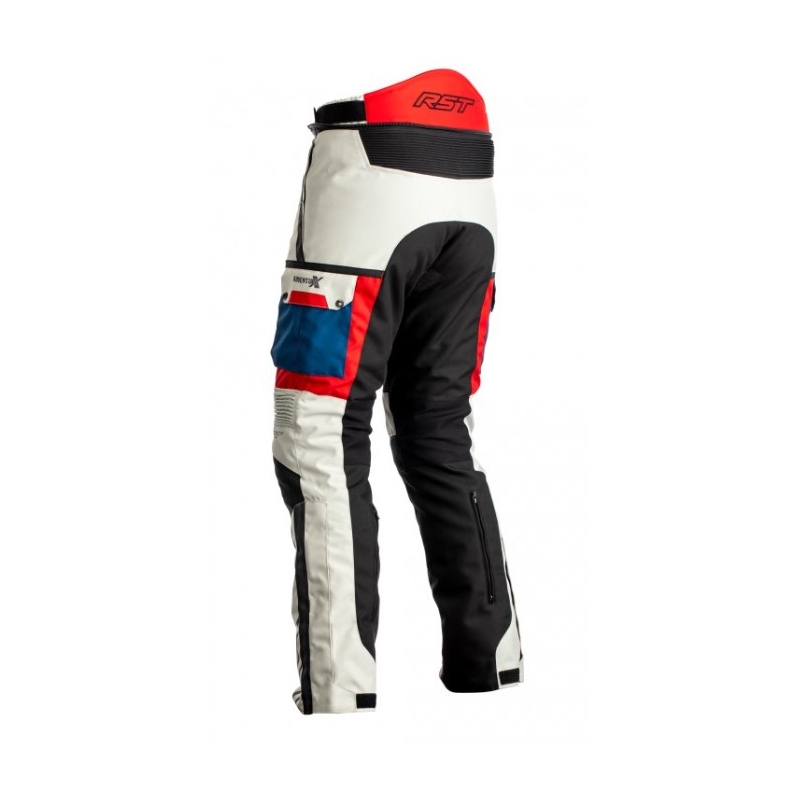 RST Pro Series Adventure-X CE negru-argintiu-albastru-roșu pantaloni pentru motociclete RST Pro Series Adventure-X CE negru-argintiu-albastru-roșu lichidare