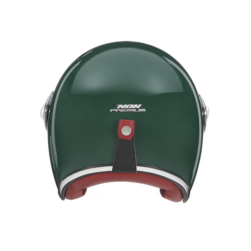 Casca moto deschisa NOX PREMIUM Heritage verde