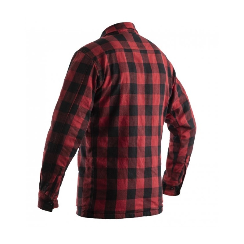 Tricou motocicletă RST X Lumberjack CE negru-roșu lichidare