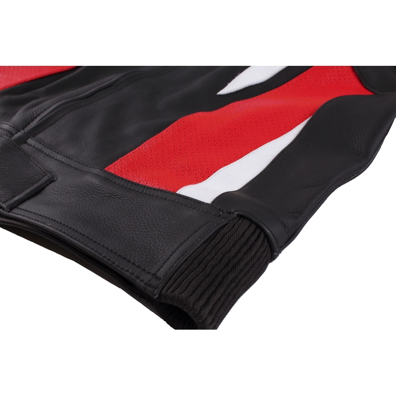 Jachetă pentru bărbați Tschul 575 negru-roșu lichidare