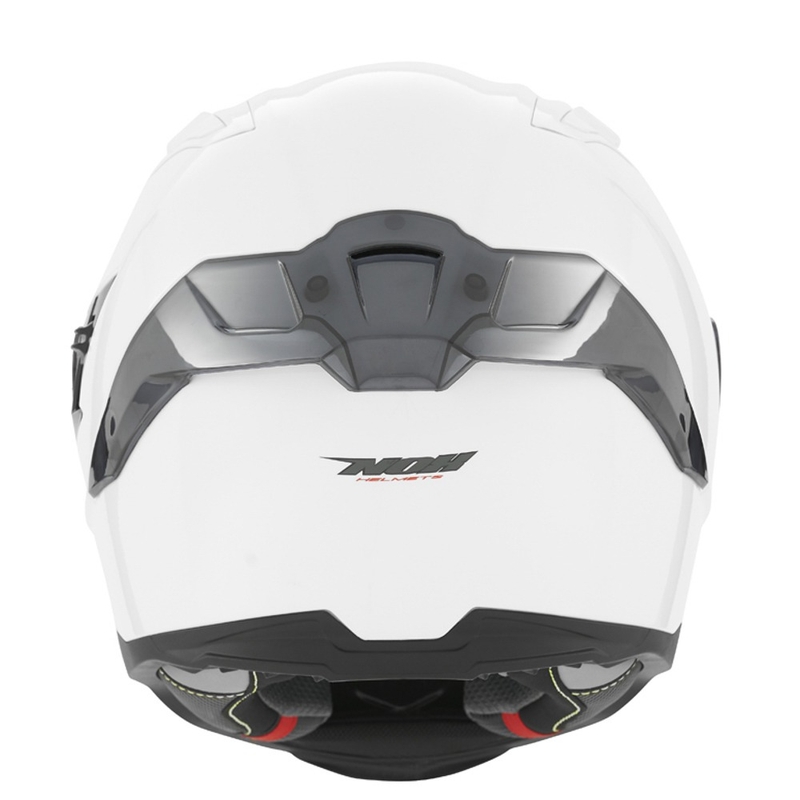 Cască integrală pentru motociclete NOX N303-S alb
