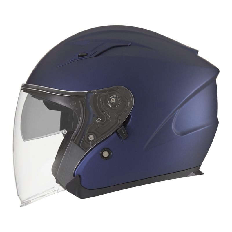 Cască de motocicletă deschisă NOX N128 albastru lichidare