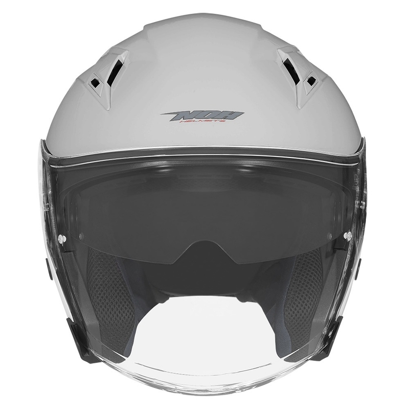 Cască de motocicletă deschisă NOX N128 gri