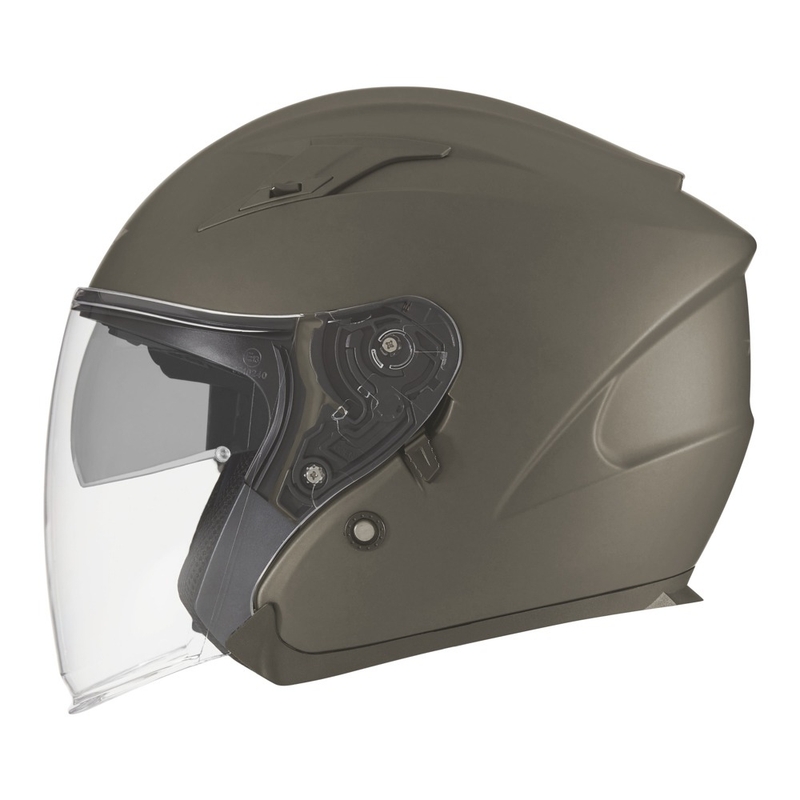 Cască de motocicletă deschisă NOX N128 kaki lichidare
