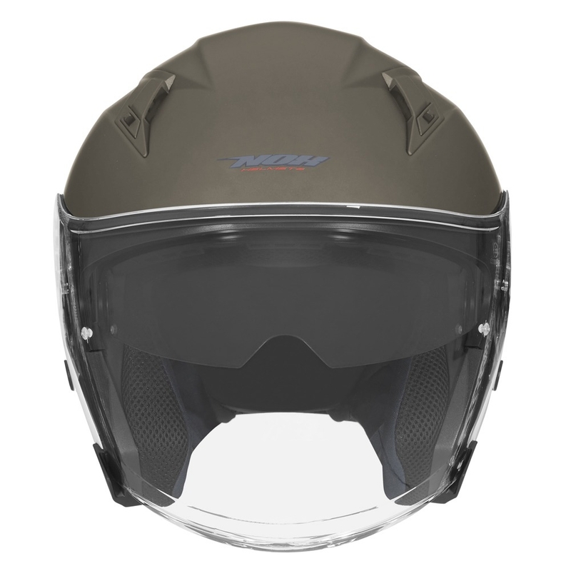 Cască de motocicletă deschisă NOX N128 kaki lichidare