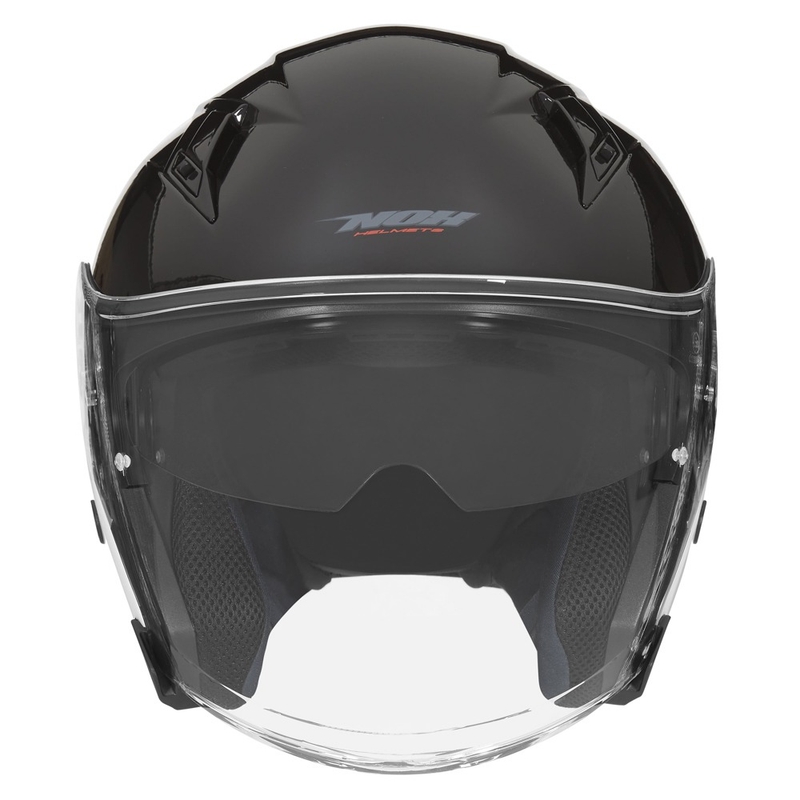 Cască de motocicletă deschisă NOX N128 negru