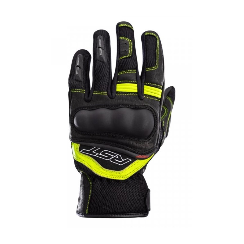Mănuși pentru motociclete RST Urban Air 3 Mesh CE negru-galben-fluo lichidare