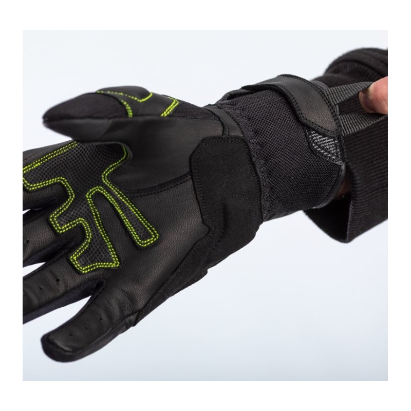Mănuși pentru motociclete RST Urban Air 3 Mesh CE negru-galben-fluo lichidare