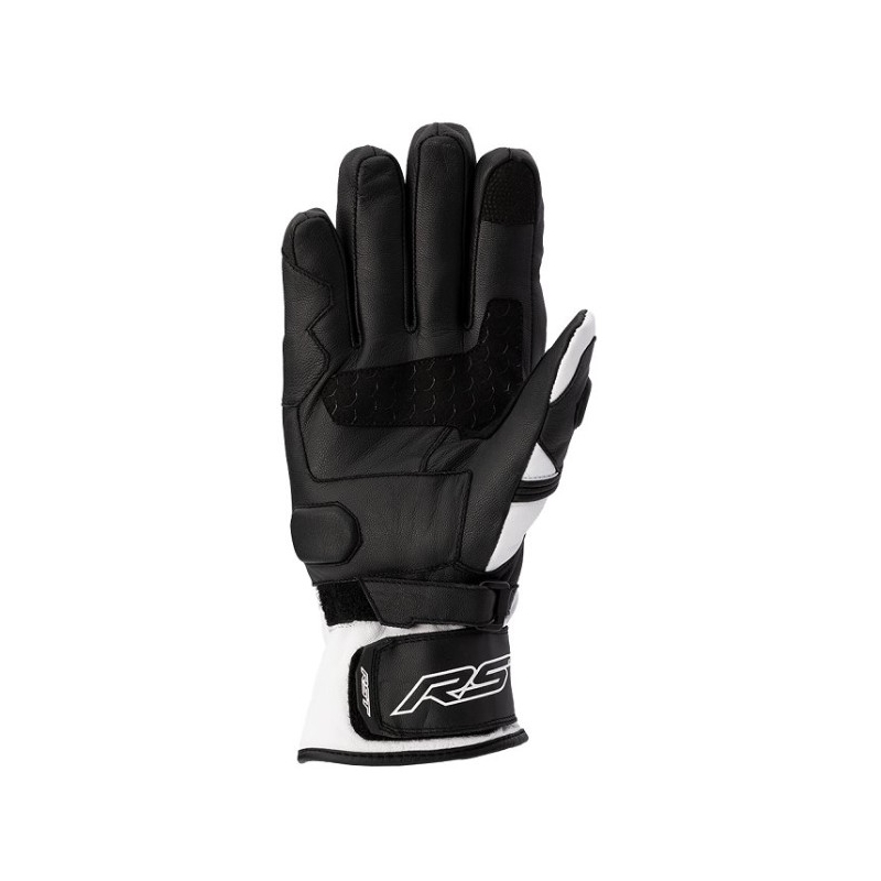 Mănuși de motocicletă RST Sport Mid CE negru și alb lichidare