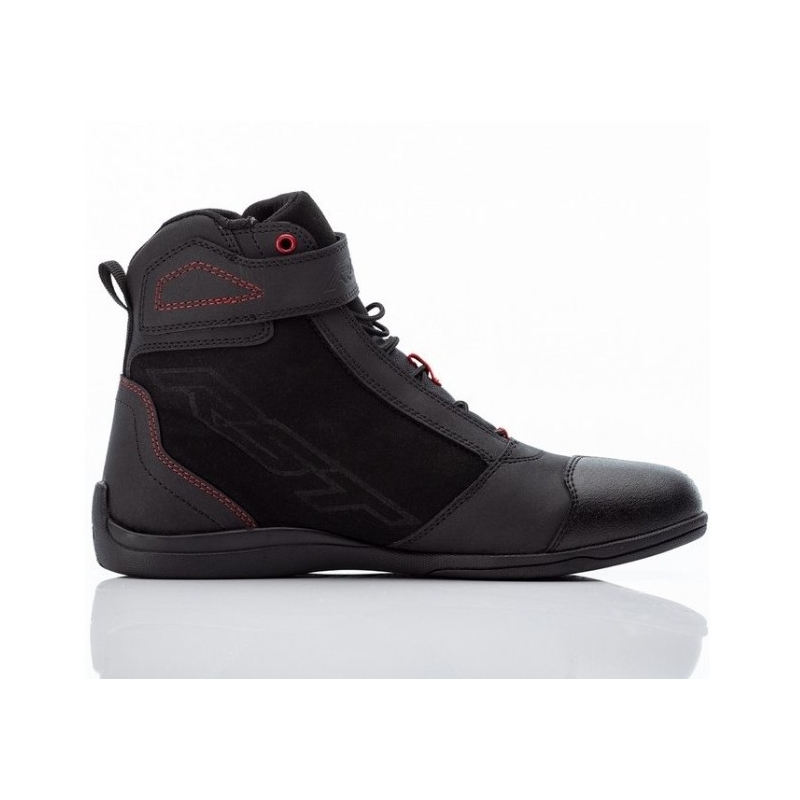 Cizme de motocicletă RST Frontier CE negru-roșu lichidare