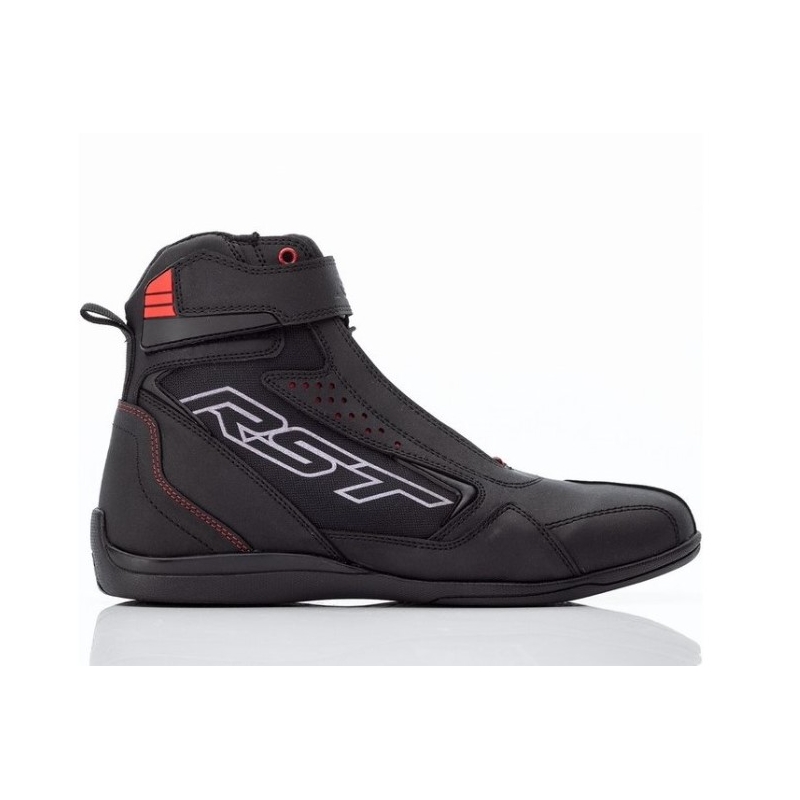 Cizme de motocicletă RST Frontier CE negru-roșu lichidare
