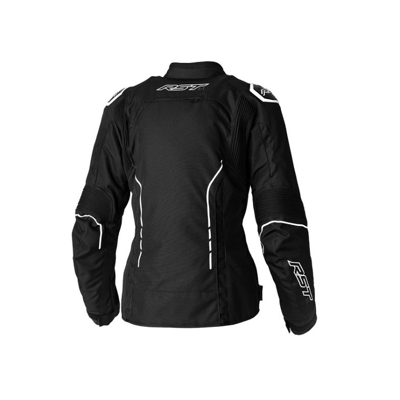 Jacheta de motociclete pentru femei RST S1 CE negru și alb lichidare