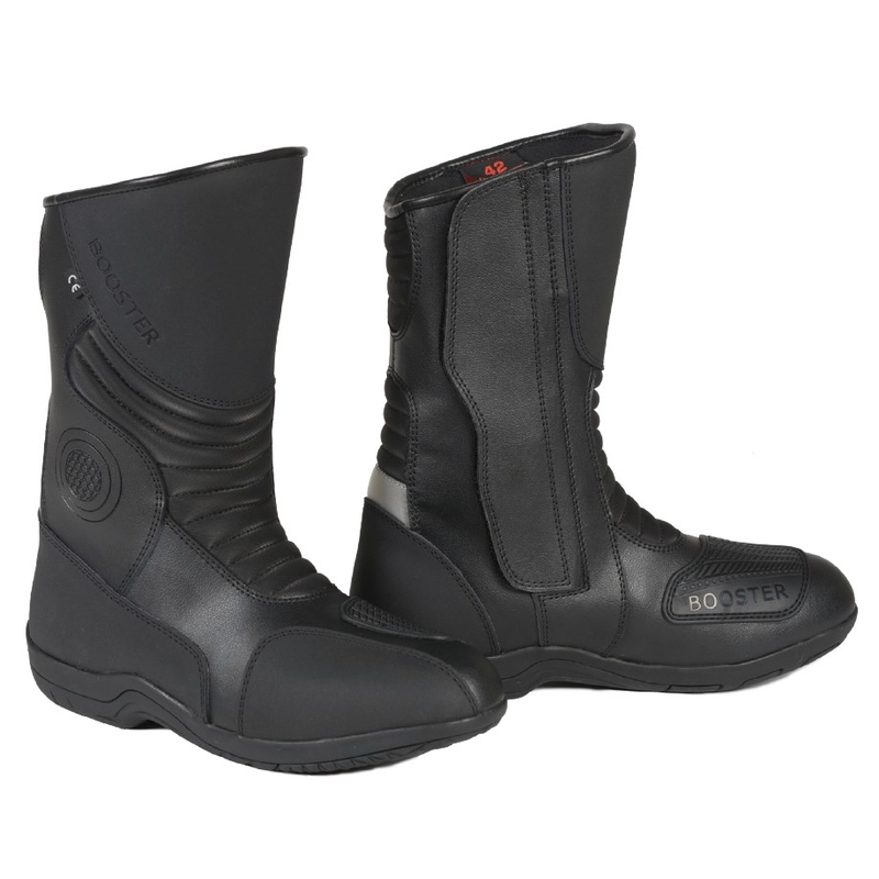 Cizme de motocicletă Booster Reivo Pro WP negru Booster Reivo Pro WP negru lichidare