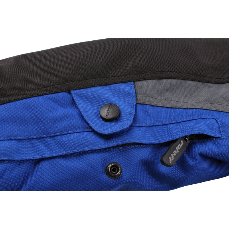 Jachetă de motociclist Roleff Liverpool negru și albastru