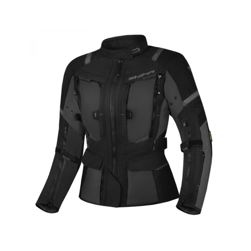 Shima Hero 2.0 Geacă de motocicletă pentru femei, negru