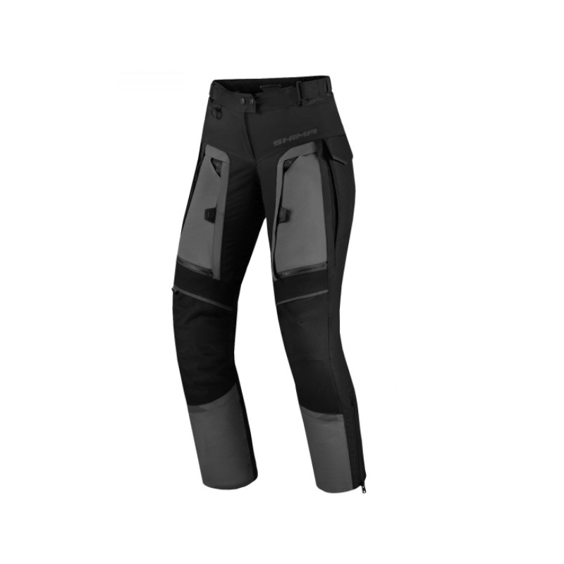 Pantaloni de motocicletă Shima Hero 2.0 negru și gri pentru femei