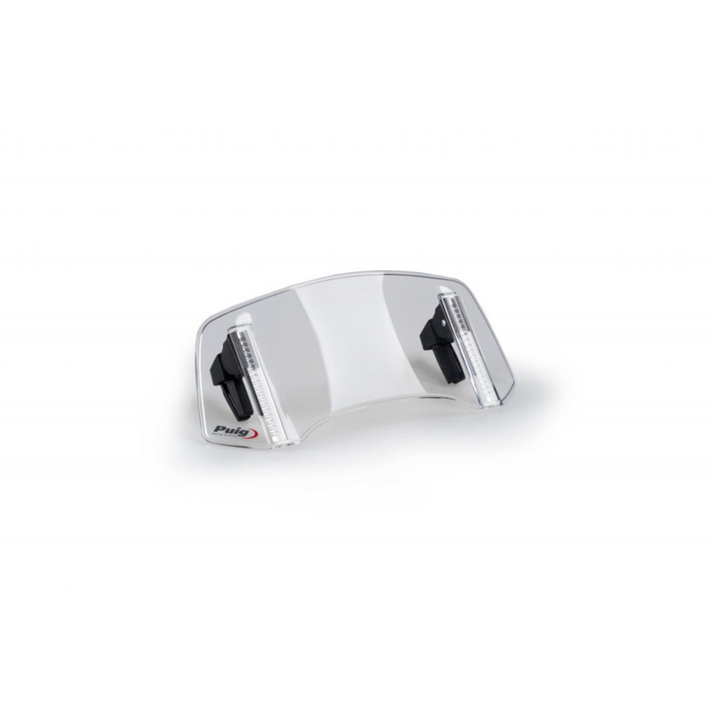 Multiadjustable visor PUIG 2.0 clip-on smoke