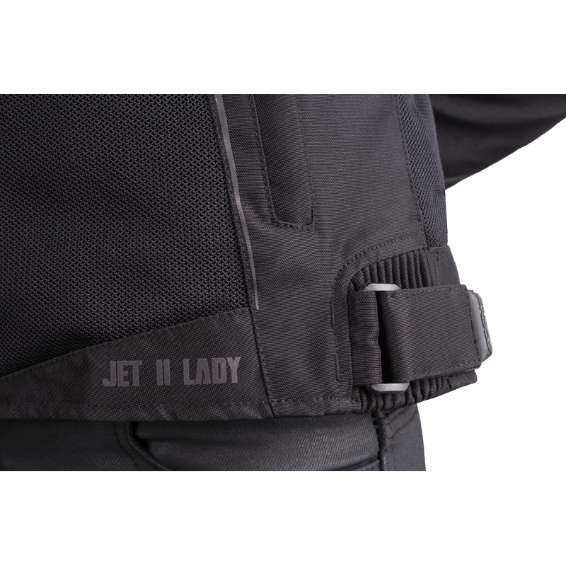Jachetă de motocicletă Ozone Jet II Black pentru femei