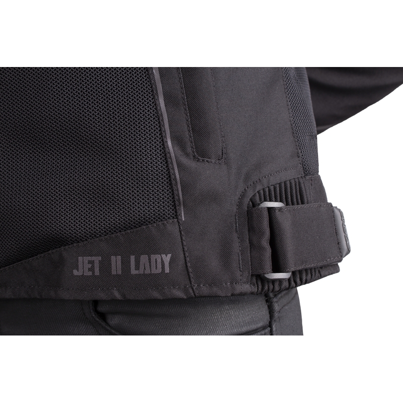 Jachetă de motocicletă Ozone Jet II Black pentru femei lichidare
