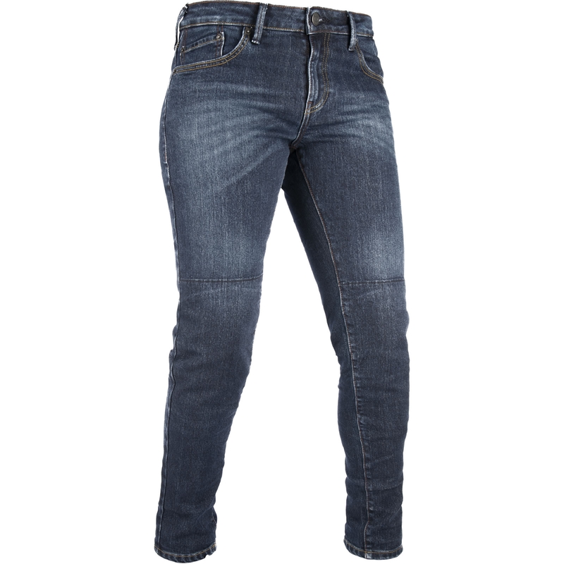 Oxford Original Approved Jeans Blugi de motocicletă slim fit pentru femei în albastru spălat lichidare